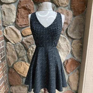 Design Lab Fit & Flare Knit Dress S